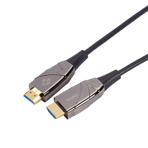 AOC-HL-H2-10M, HDMI 2.0 Active Optical Cable, LSZH (Audio/Video) - Black