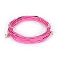 Connect OM4 50/125 Multimode Fiber Optic Patch Cable, 10/40/100Gbps - LSZH, LC-LC, Erika Violet