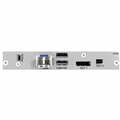 DKM FX Modular KVM Extender Interface Card - Dual-Head, 4K30 DisplayPort 1.1, USB HID, Singlemode Fiber